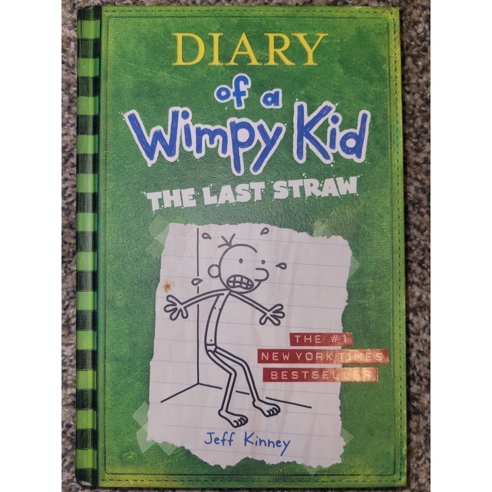 Diary of a Wimpy Kid The Last Straw Hardcover Book